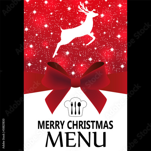 Christmas menu