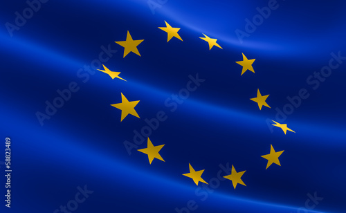 EU flag #58823489