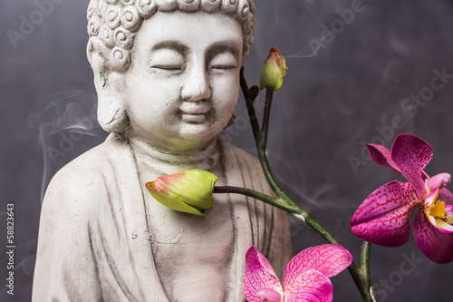 Foto Buddha - Rauchmeditation