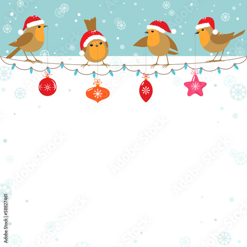 Christmas birds
