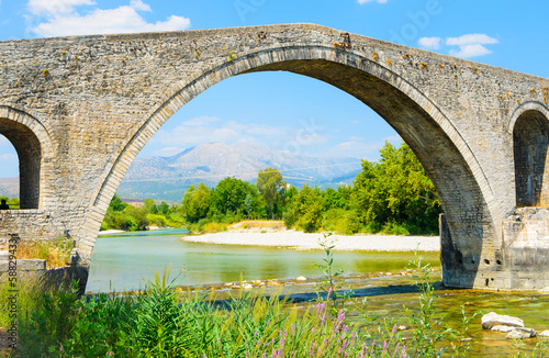 The Bridge of Arta, Greece photo