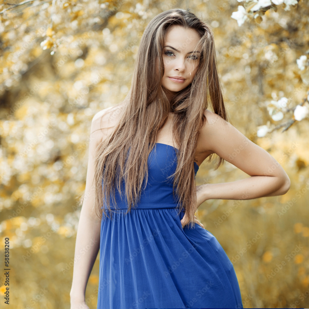 Young beautiful woman - outdoor portrait Young beautiful woman - outdoor portrait