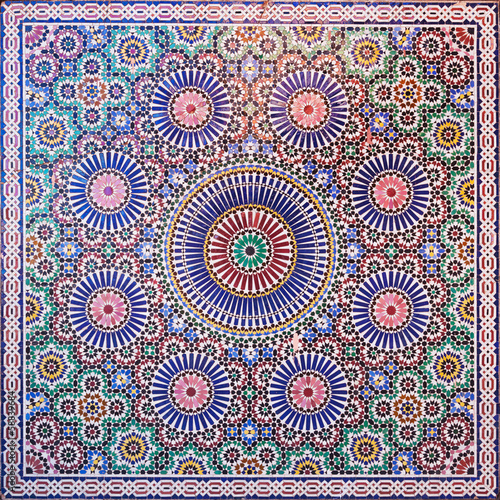 marokkanisches Mosaikmuster