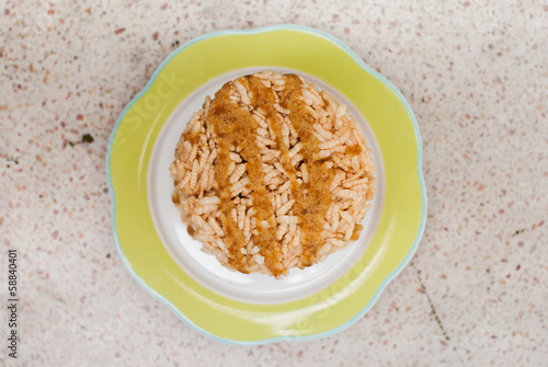 Rice Cracker (Khao Tan) is the thai dessert