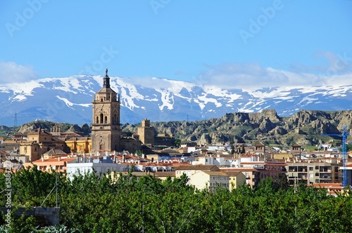 View of Spanish town, Guadix © Arena Photo UK photo