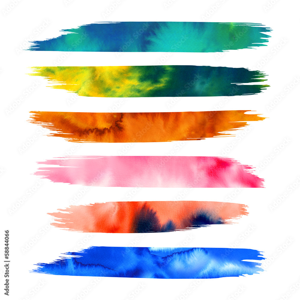 Obraz premium Watercolor Lines