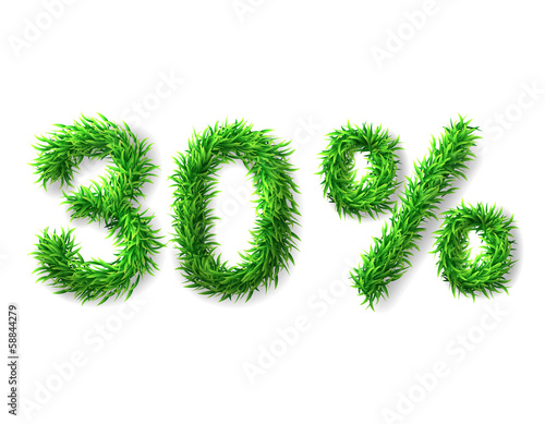 30 percent discount icon