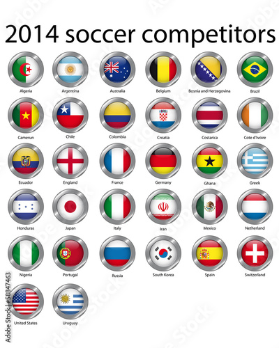 2014 soccer competitors