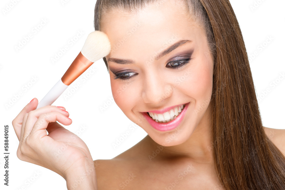 Perfect skin, make-up model Perfect skin, make-up model