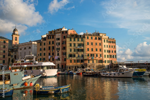 Camogli harbor