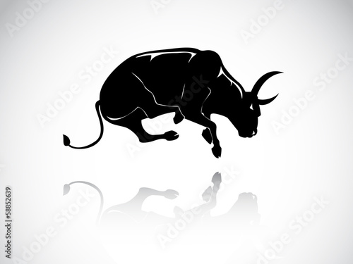 angry bull