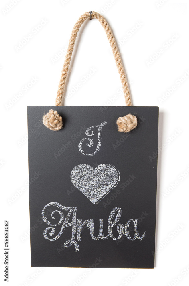 I love Aruba I love Aruba