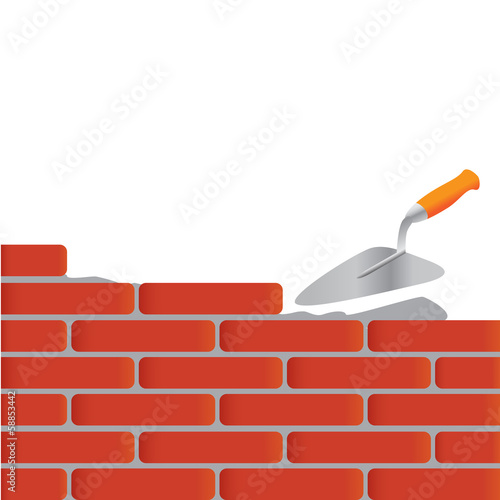 towel and bricks