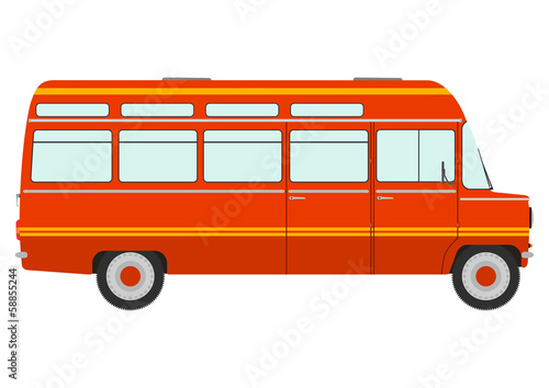 Retro minivan