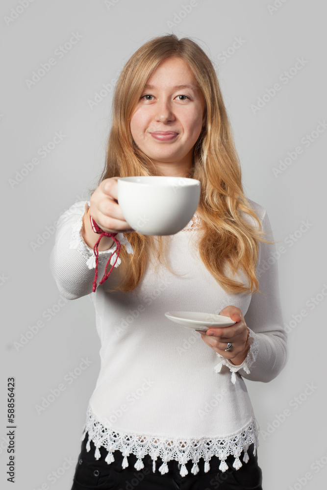 Young woman. Young woman.