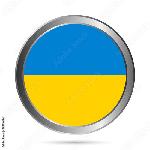Ukraine flag button. The colors of the original. Free Download Ukraine flag button. The colors of the original. - GFXLoad