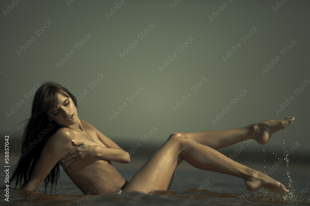 Fototapeta premium Sensual woman