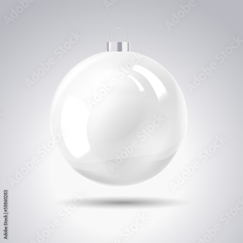 Sphere christmas ball.
