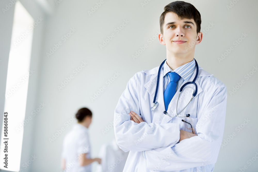 Fototapeta premium Young doctor