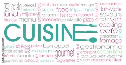 NUAGE DE MOTS CUISINE
