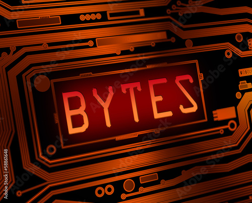 Byte concept.