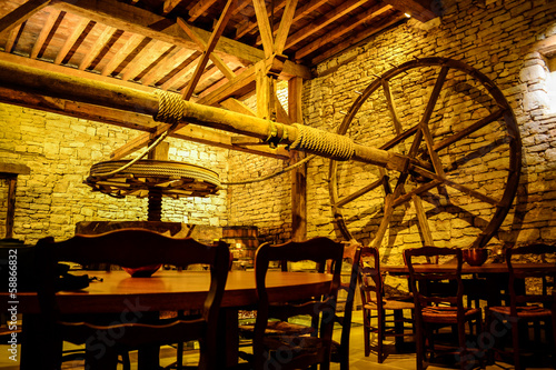 Obraz na płótnie Bourgogne vineyard w salonie