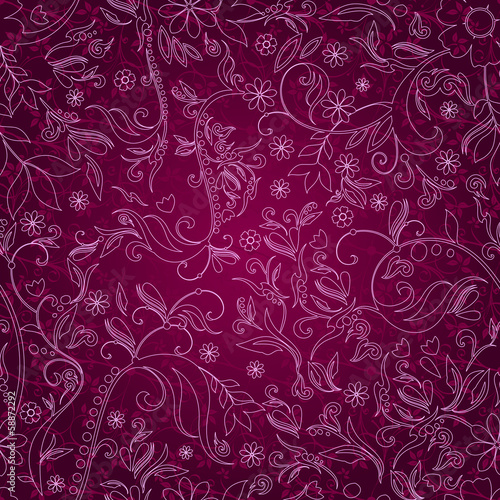 Vintage floral background