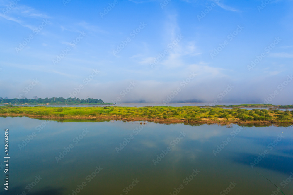 Scenery on the Mekong River