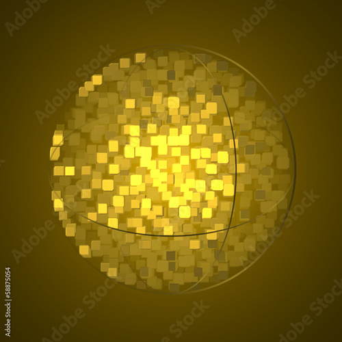 Logo Hintergrund einer facettenreichen Firma