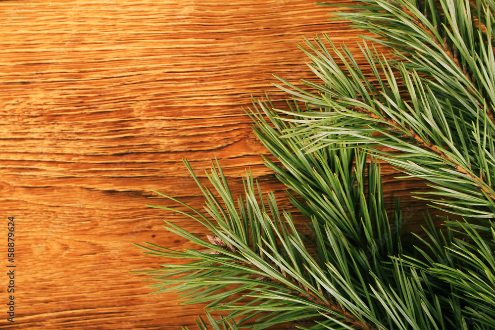 Naklejka premium Wood background