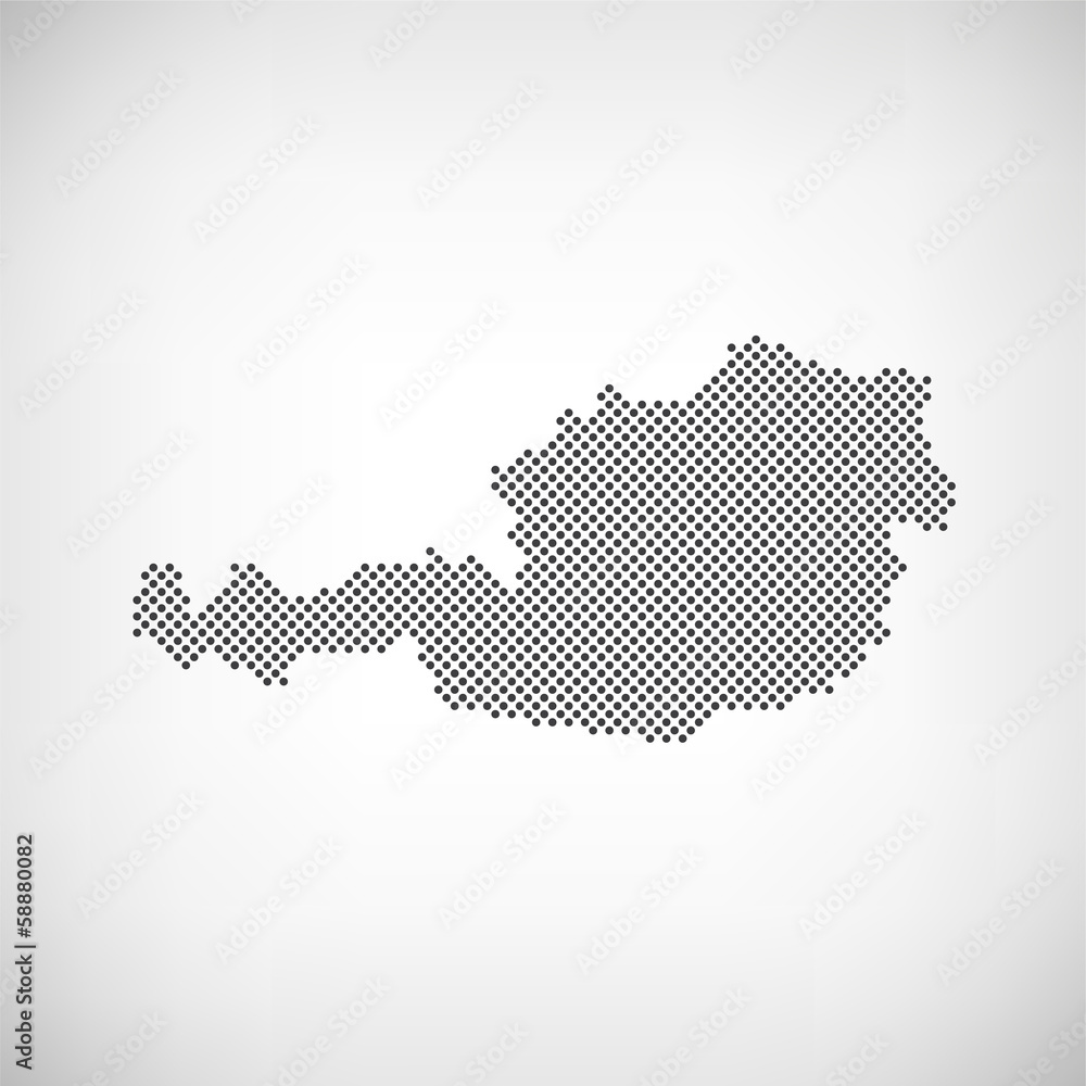 Österreich Karte Punkte