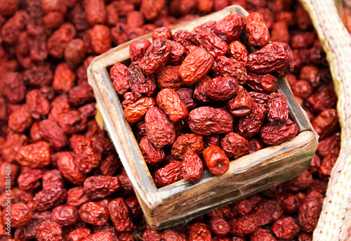 Obraz na plátne Dried red jujube