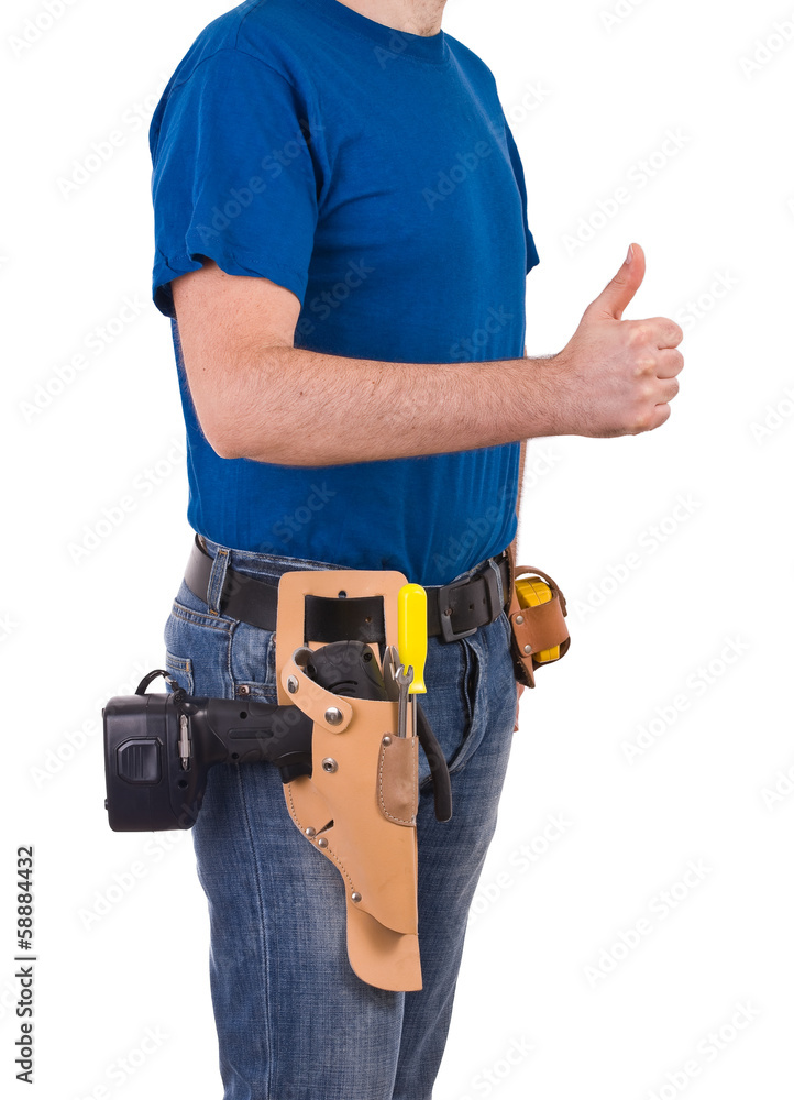 Blue collar worker. Blue collar worker.