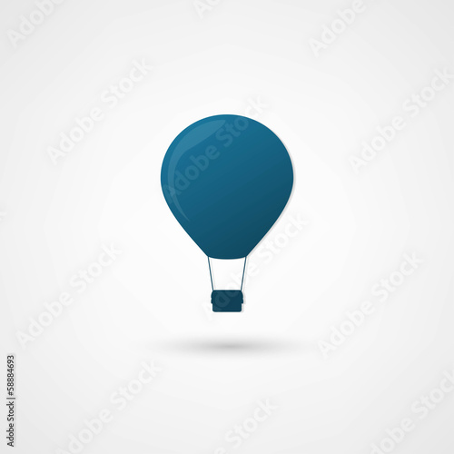 hot air balloon icon