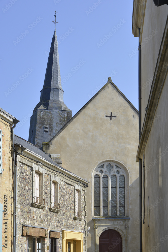 Church of Sainte-Suzanne in France