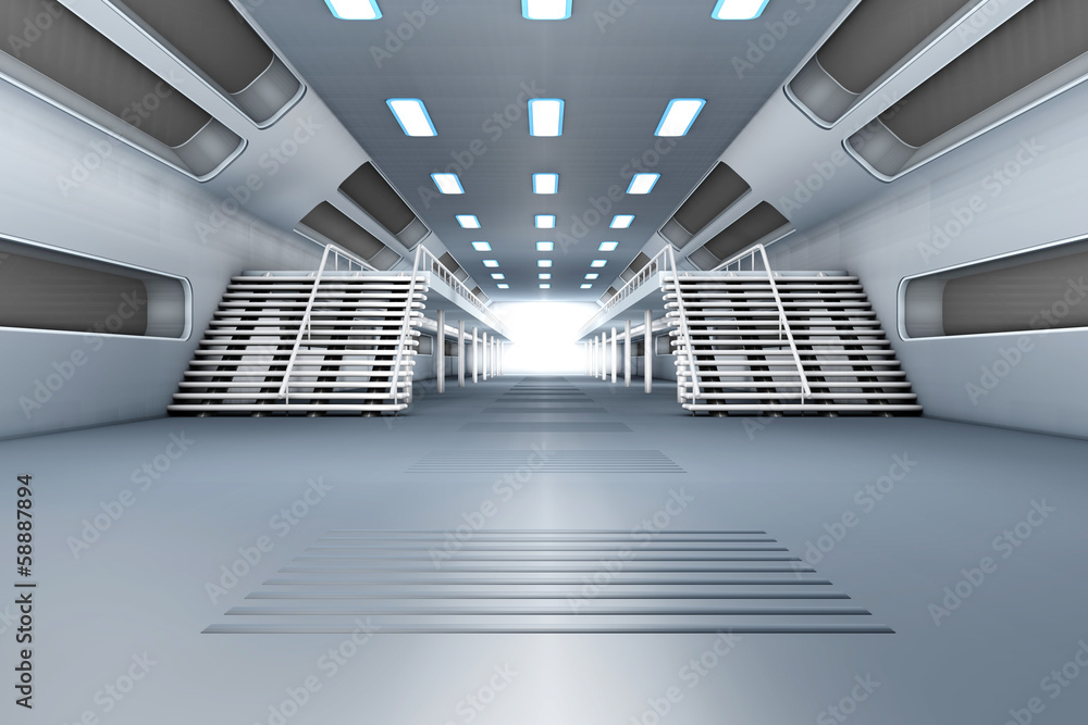 Obraz premium Raumstation