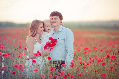 Happy young family 28