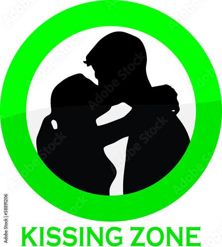 Kissing zone