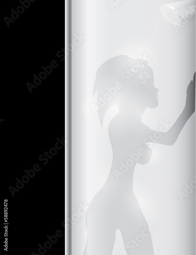 silhouette shower