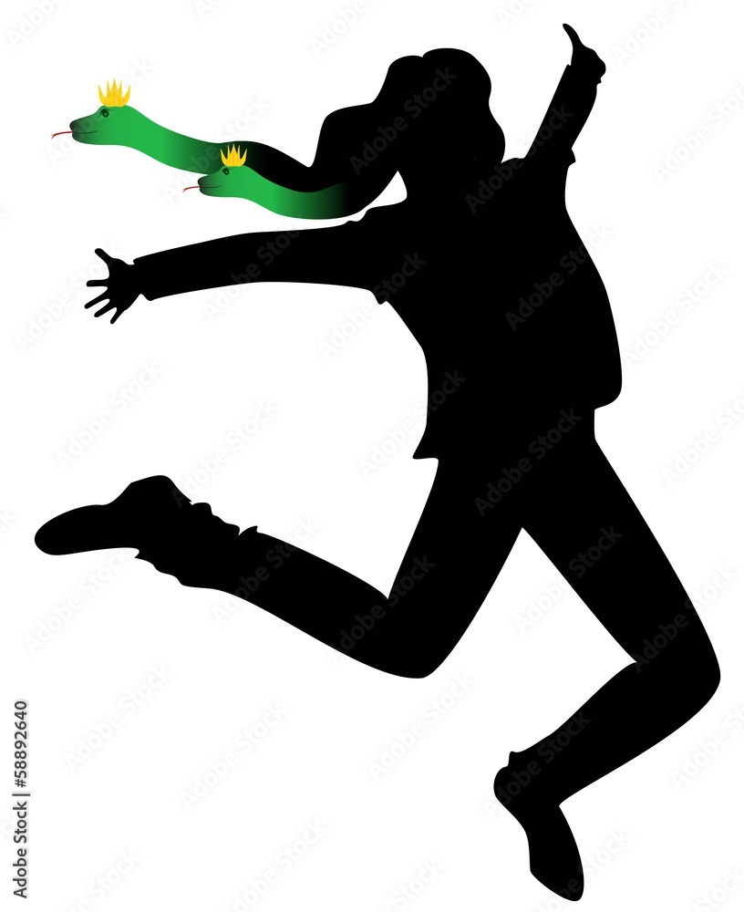 black silhouette of a man black silhouette of a man