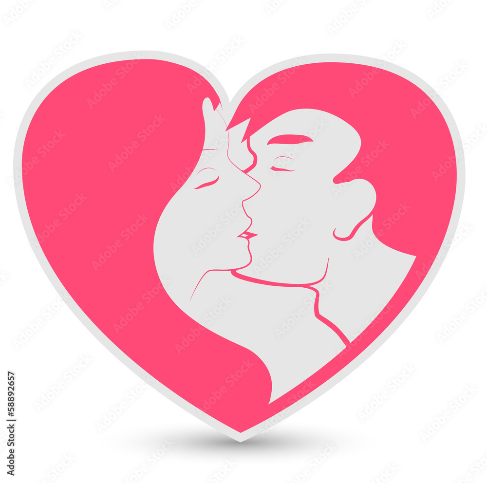 Couple kissing Couple kissing
