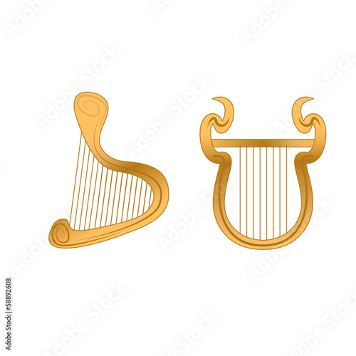 lyre set