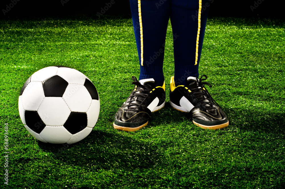Obraz premium soccer player