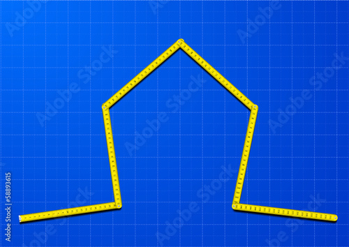 measure tape house