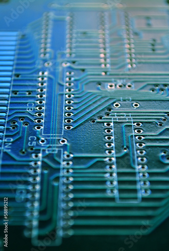 Primo piano schema circuito