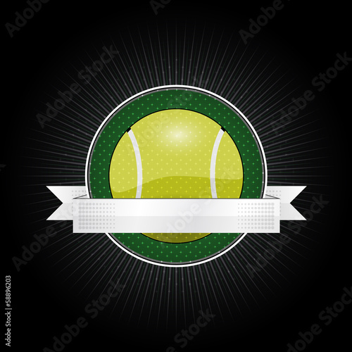 tennis emblem