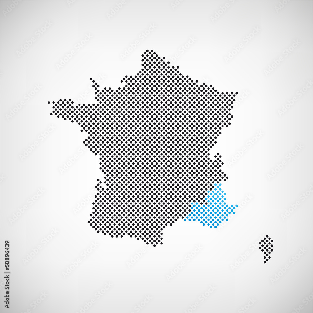 Frankreich Region Provence-Alpes-Côte d’Azur