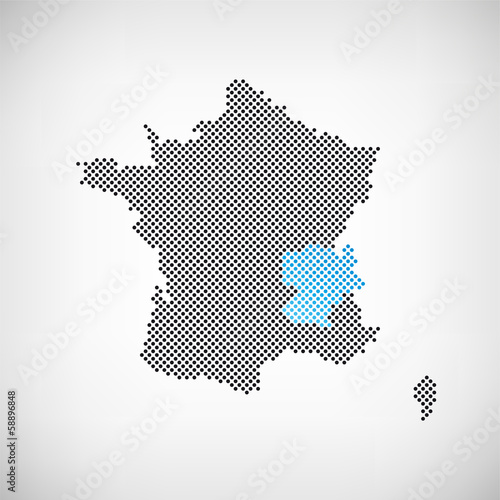 Frankreich Rhône-Alpes