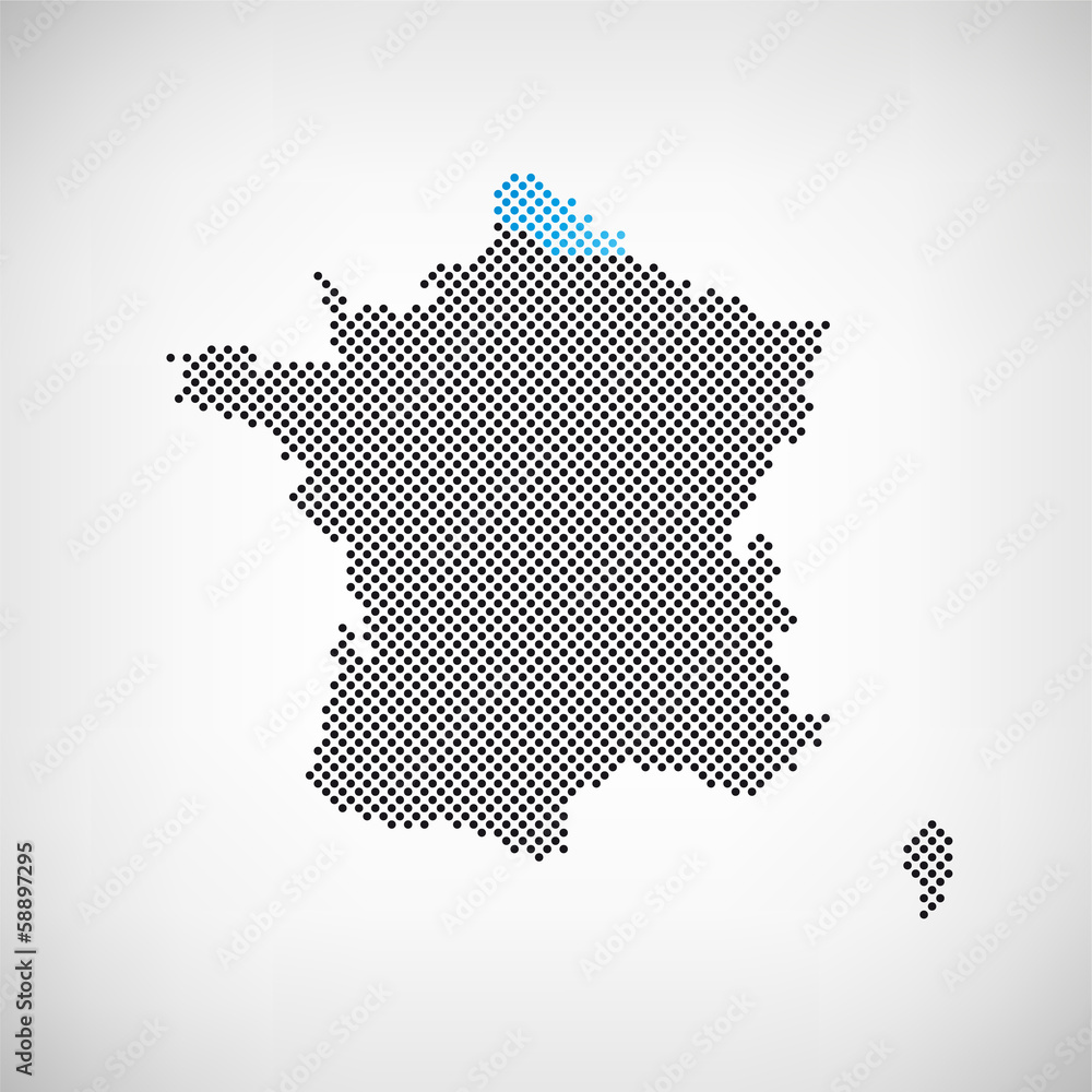 Frankreich Region Nord-Pas-de-Calais