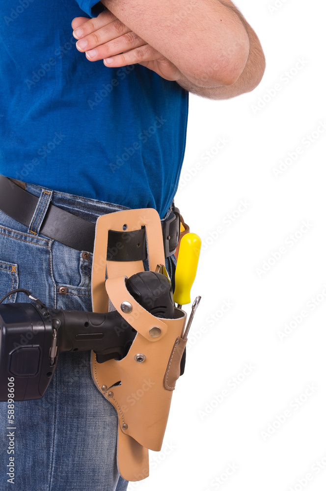 Blue collar worker. Blue collar worker.